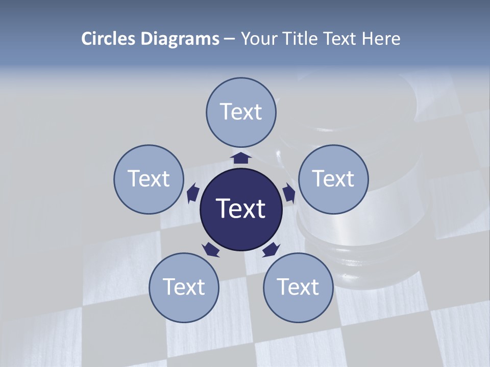 Courthouse Chess Law PowerPoint Template