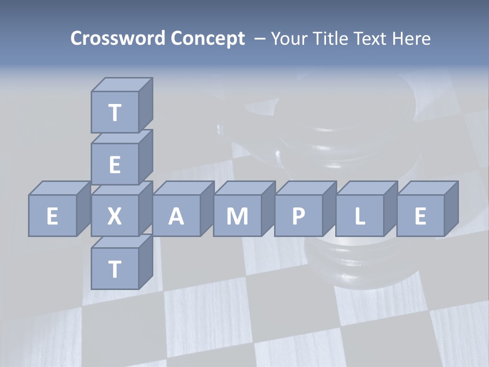Courthouse Chess Law PowerPoint Template