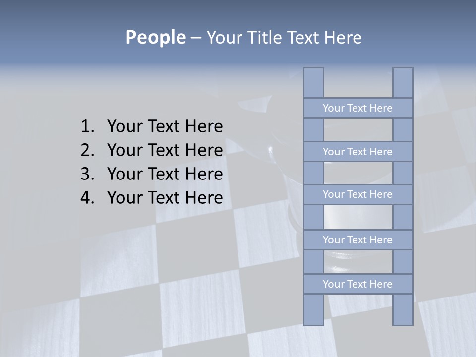 Courthouse Chess Law PowerPoint Template