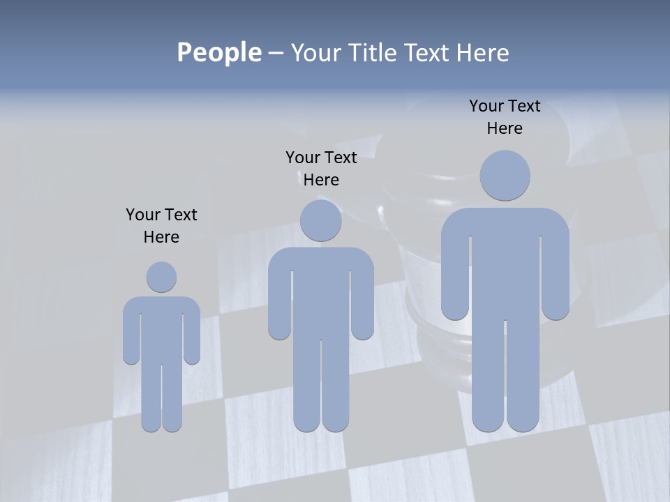 Courthouse Chess Law PowerPoint Template