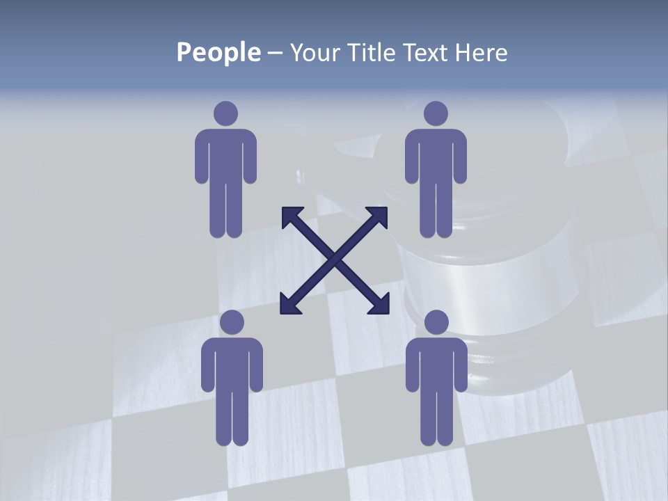Courthouse Chess Law PowerPoint Template