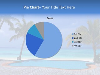 Abstract Vacation Palm PowerPoint Template