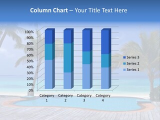 Abstract Vacation Palm PowerPoint Template