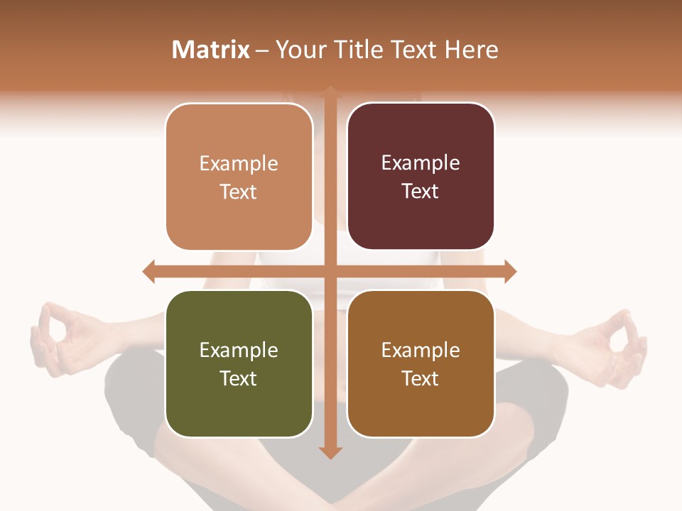Eyes Young Crossed PowerPoint Template