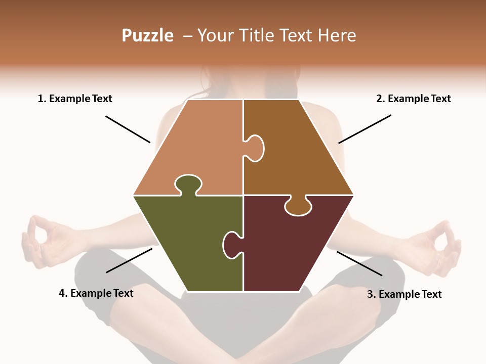 Eyes Young Crossed PowerPoint Template