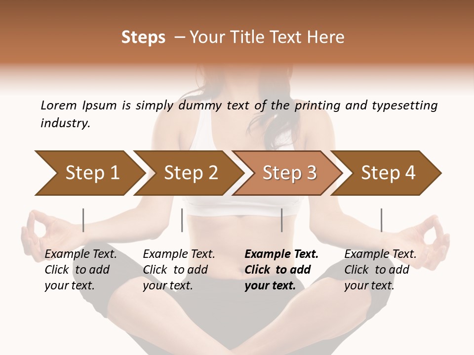 Eyes Young Crossed PowerPoint Template
