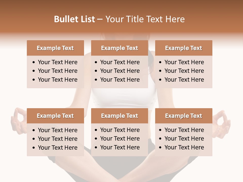 Eyes Young Crossed PowerPoint Template