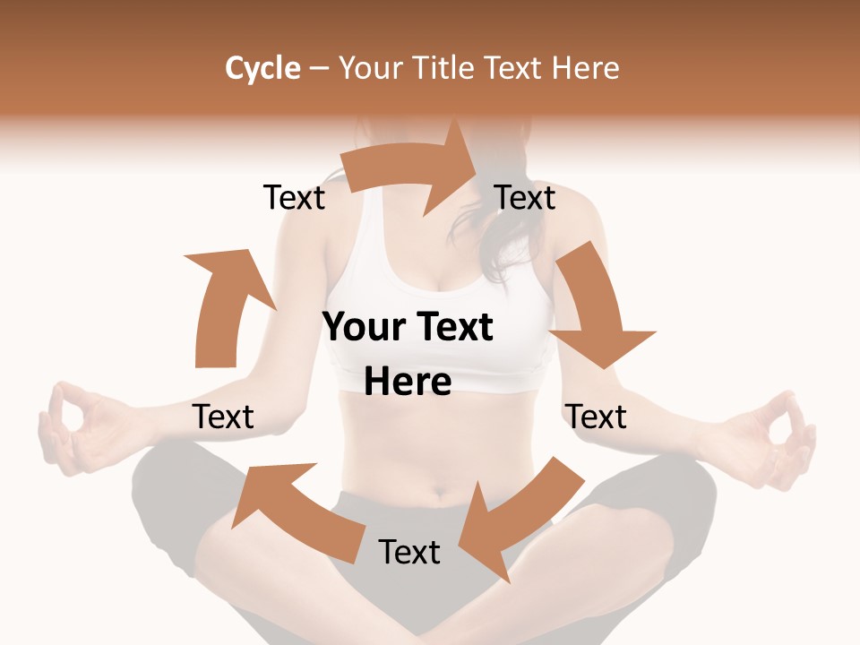 Eyes Young Crossed PowerPoint Template