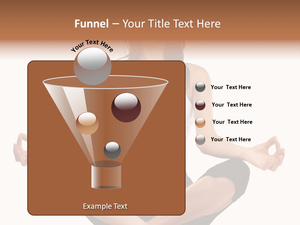 Eyes Young Crossed PowerPoint Template