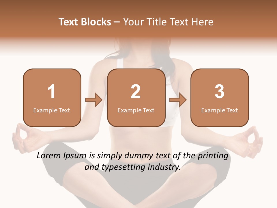 Eyes Young Crossed PowerPoint Template