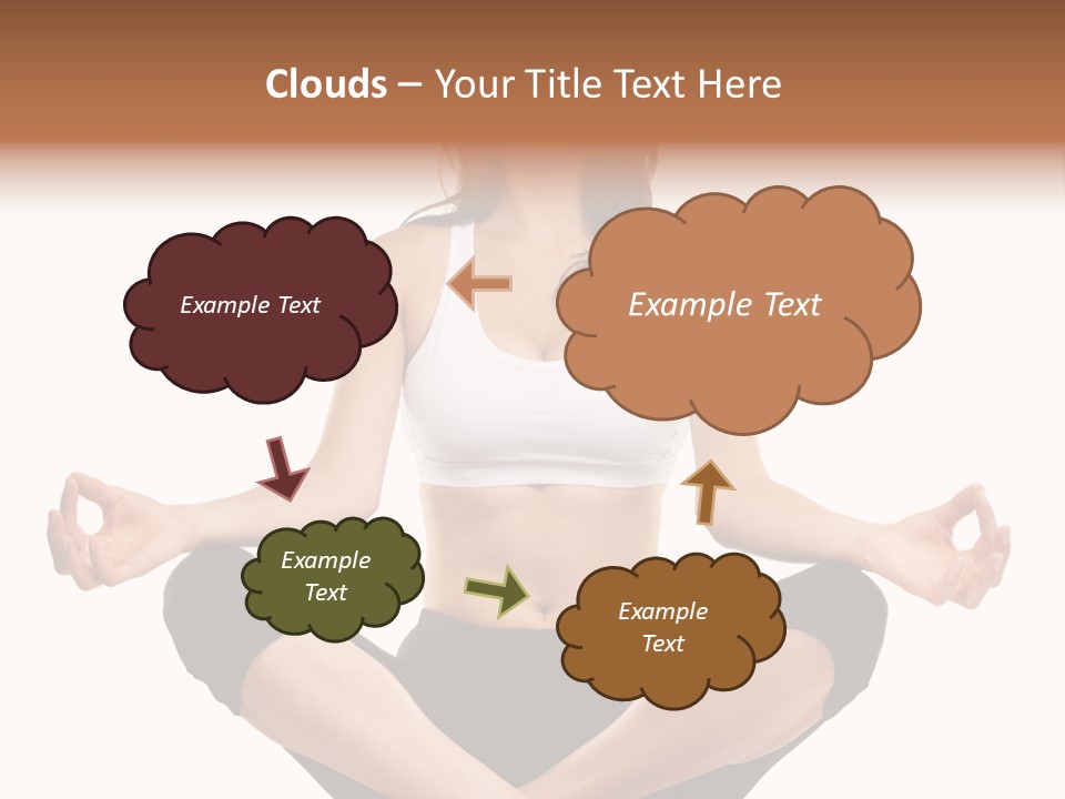 Eyes Young Crossed PowerPoint Template