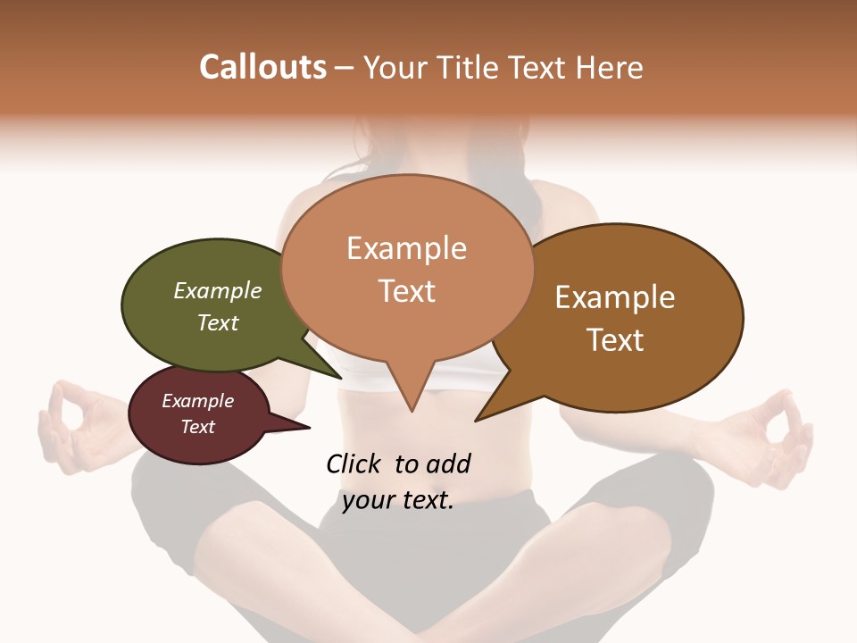 Eyes Young Crossed PowerPoint Template