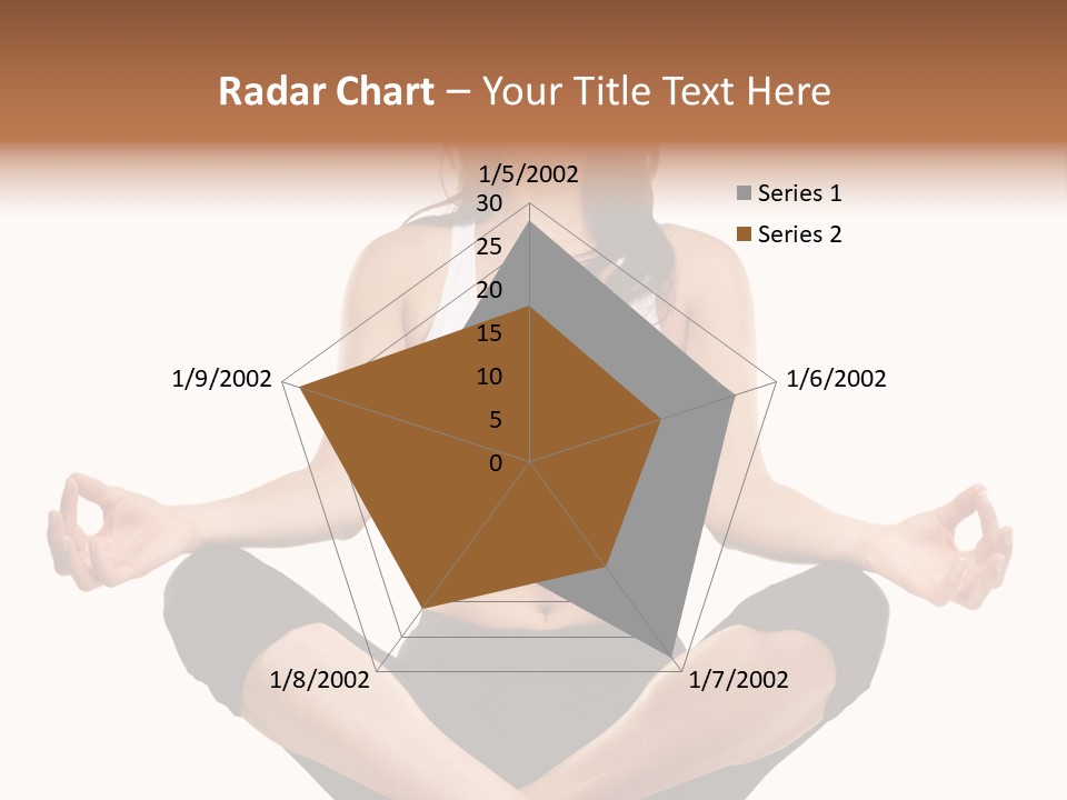 Eyes Young Crossed PowerPoint Template