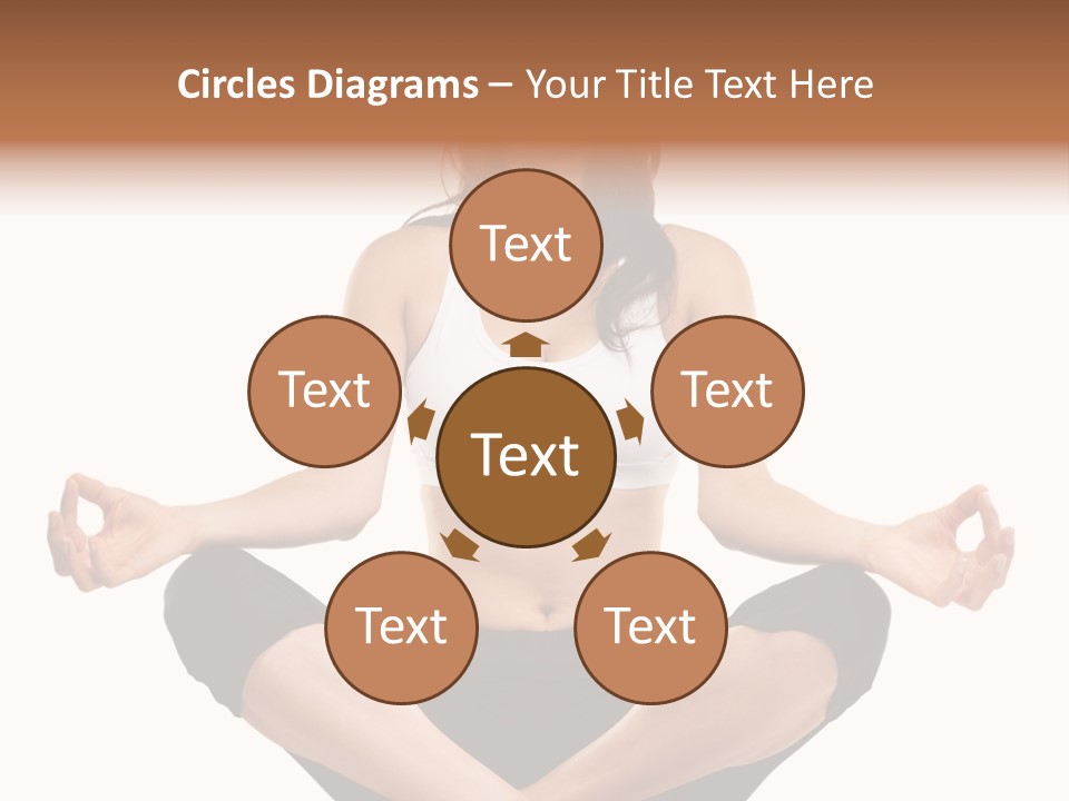 Eyes Young Crossed PowerPoint Template