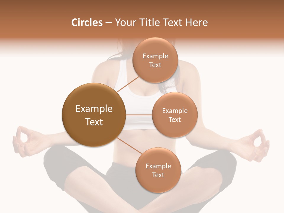 Eyes Young Crossed PowerPoint Template