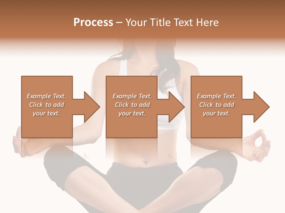 Eyes Young Crossed PowerPoint Template