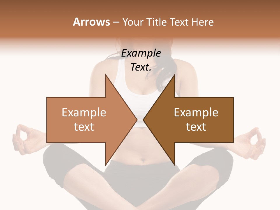 Eyes Young Crossed PowerPoint Template