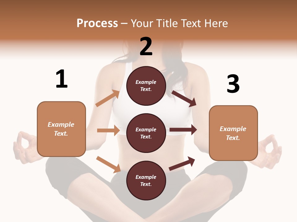 Eyes Young Crossed PowerPoint Template