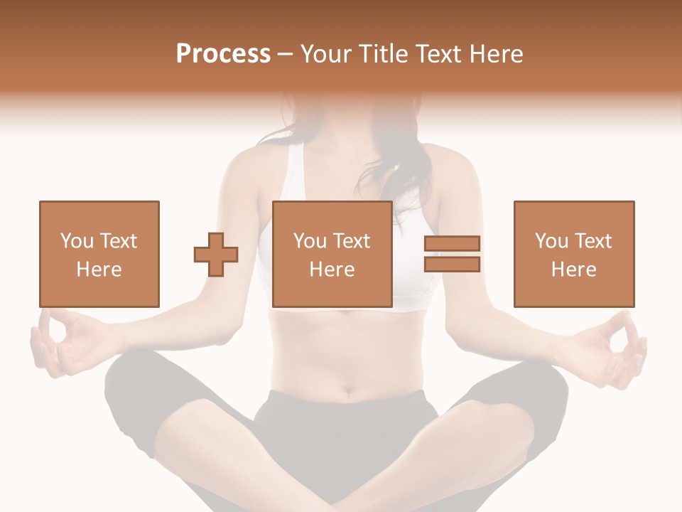 Eyes Young Crossed PowerPoint Template