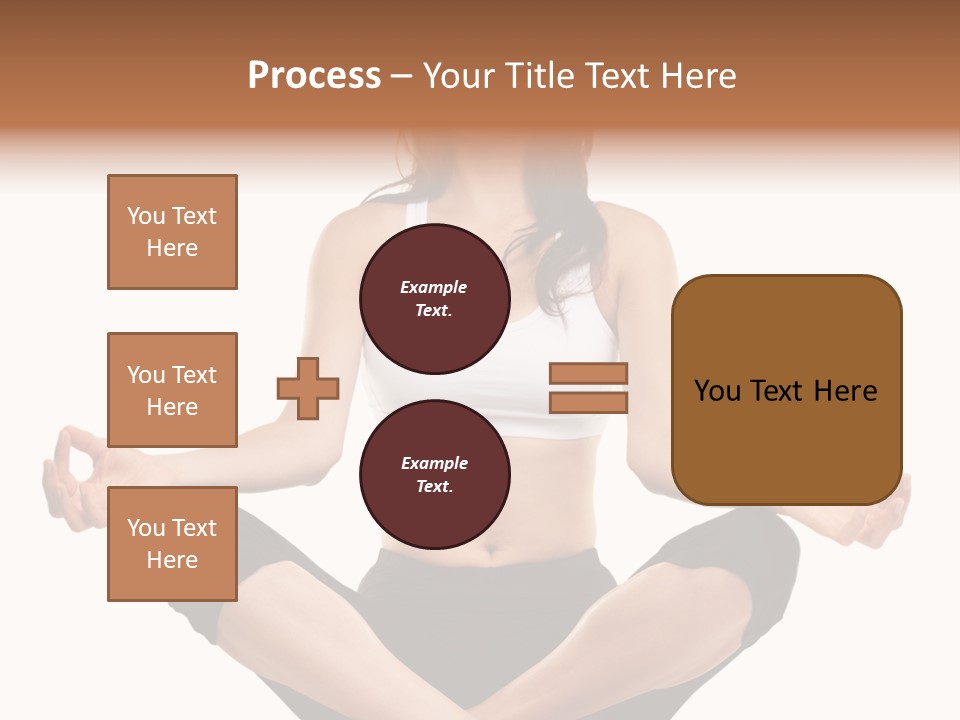 Eyes Young Crossed PowerPoint Template