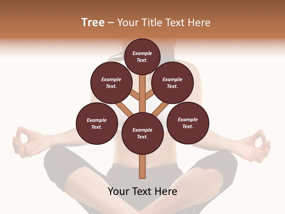 Eyes Young Crossed PowerPoint Template