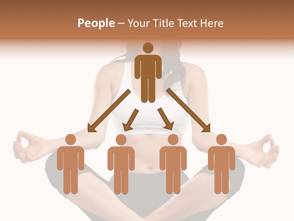 Eyes Young Crossed PowerPoint Template