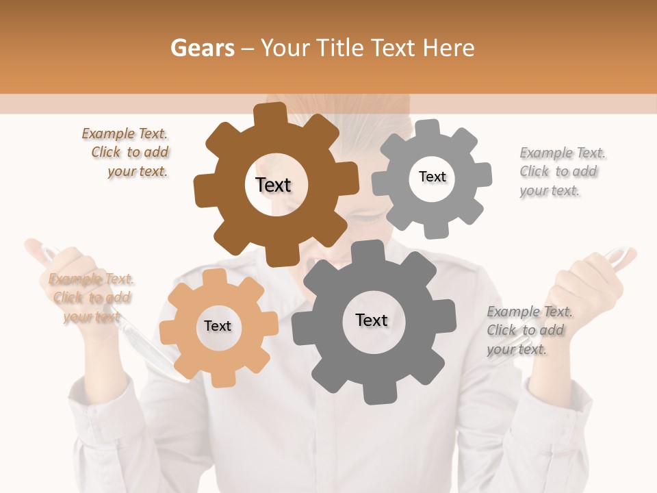 Portrait Natural People PowerPoint Template