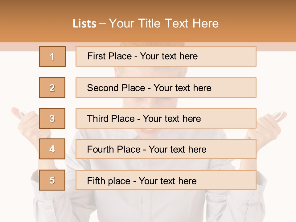 Portrait Natural People PowerPoint Template