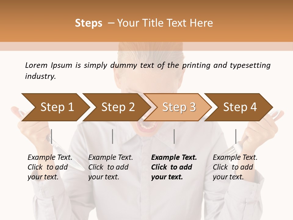 Portrait Natural People PowerPoint Template