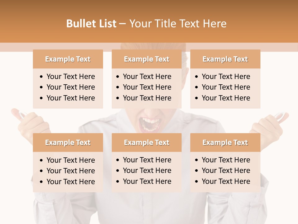 Portrait Natural People PowerPoint Template