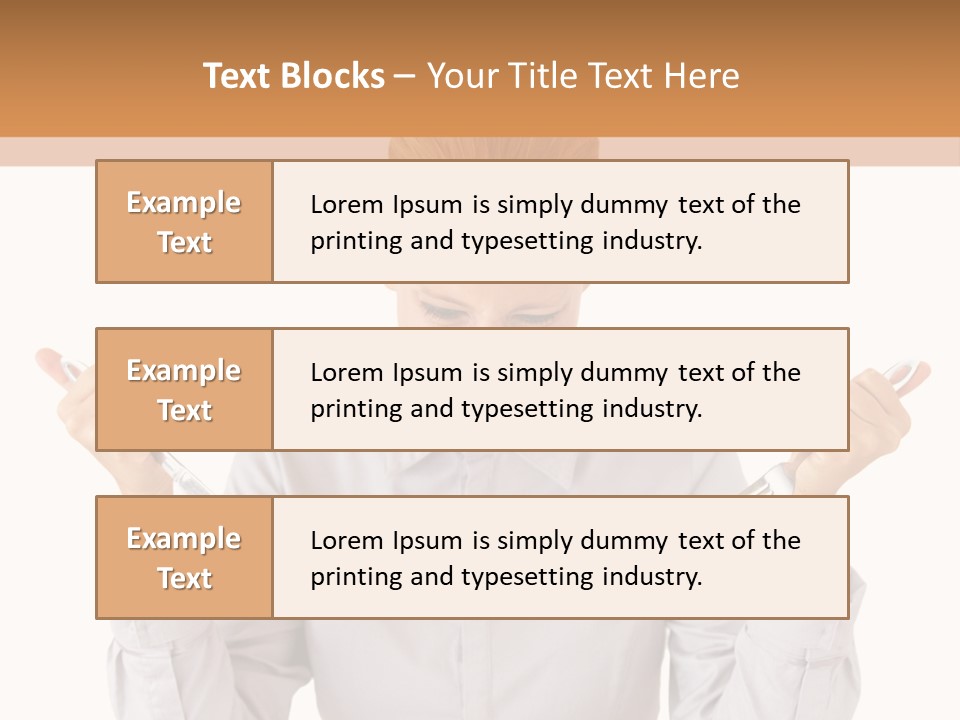 Portrait Natural People PowerPoint Template