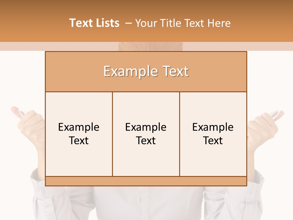 Portrait Natural People PowerPoint Template