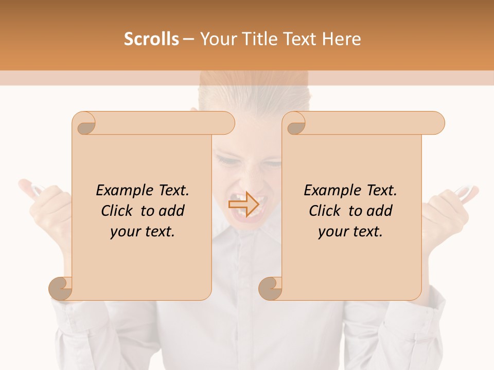 Portrait Natural People PowerPoint Template