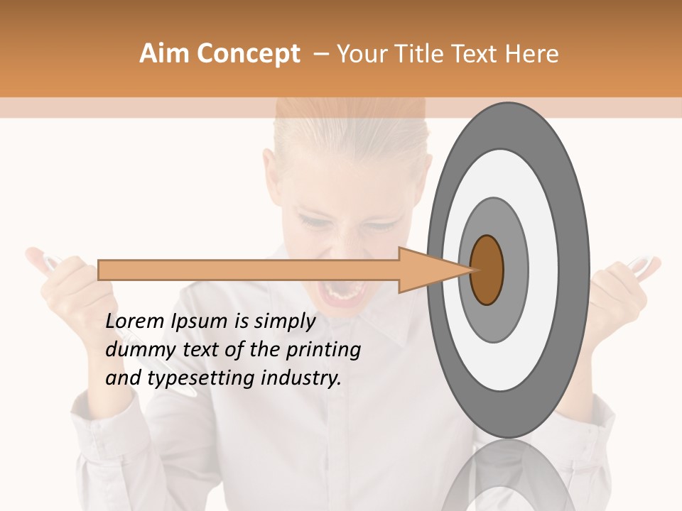 Portrait Natural People PowerPoint Template