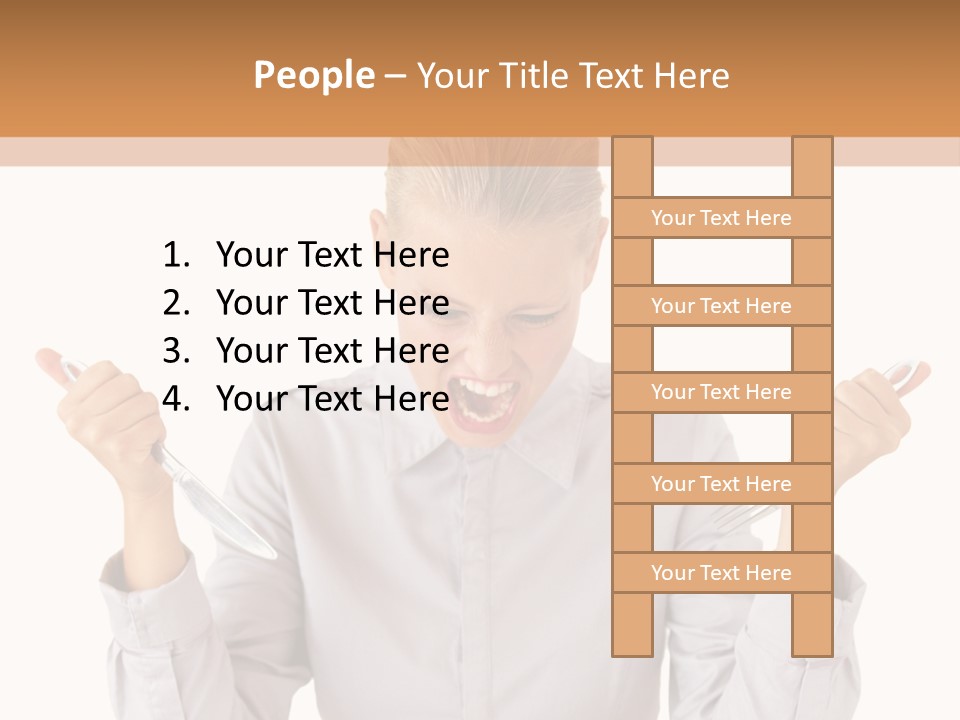 Portrait Natural People PowerPoint Template