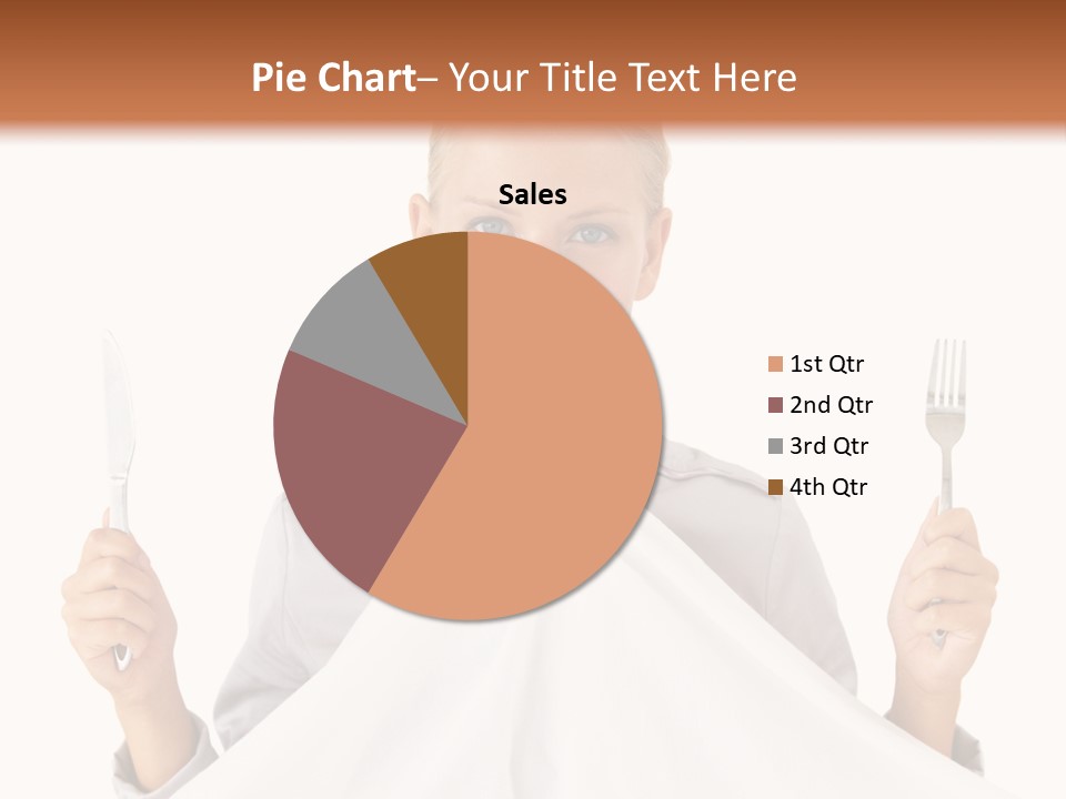 Table Food Blond PowerPoint Template