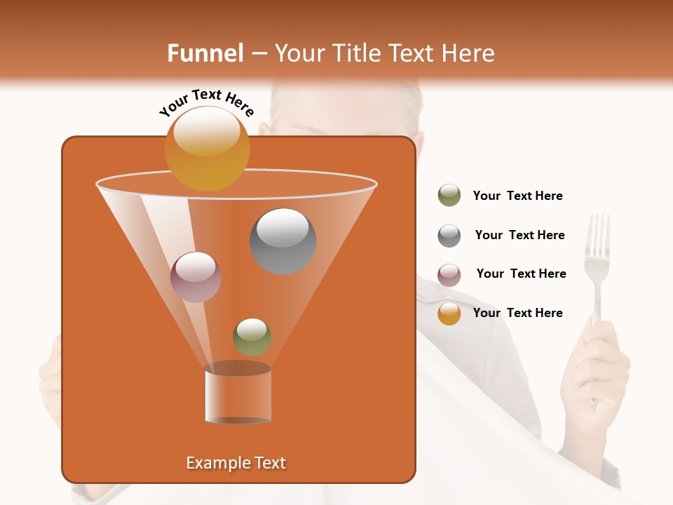 Table Food Blond PowerPoint Template