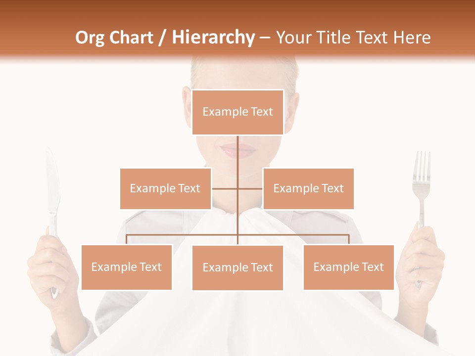 Table Food Blond PowerPoint Template