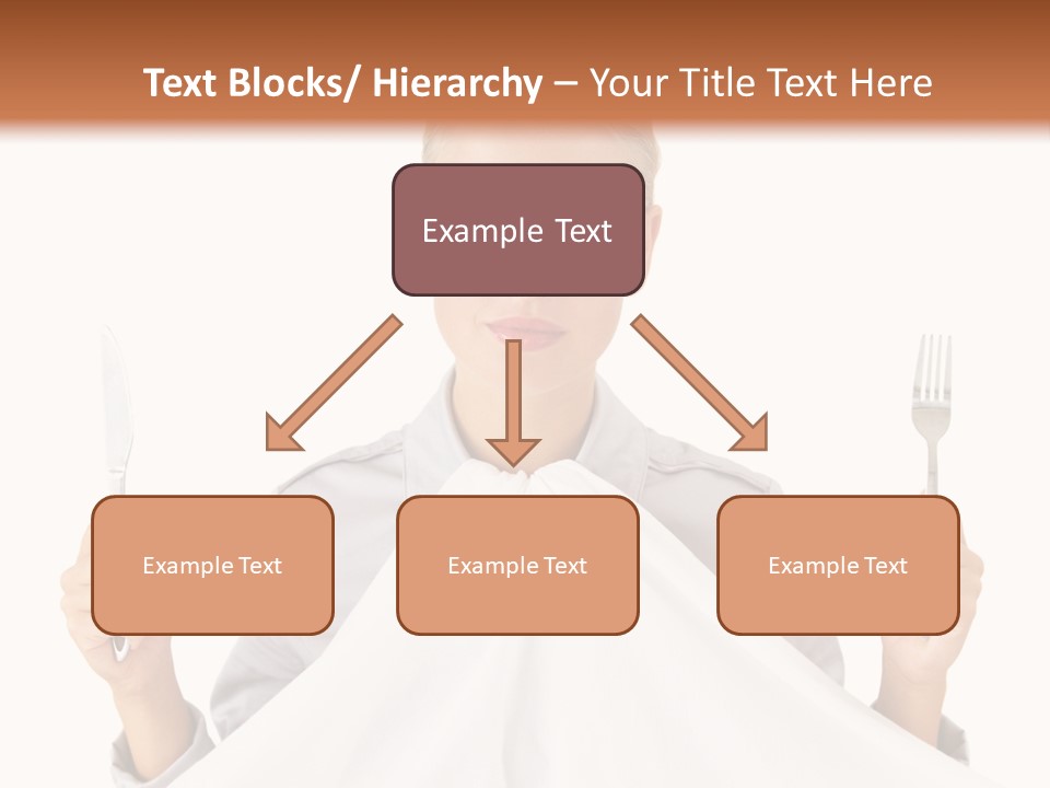 Table Food Blond PowerPoint Template