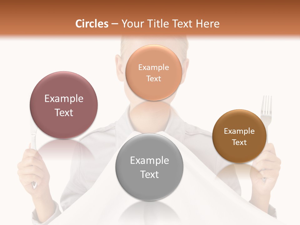 Table Food Blond PowerPoint Template