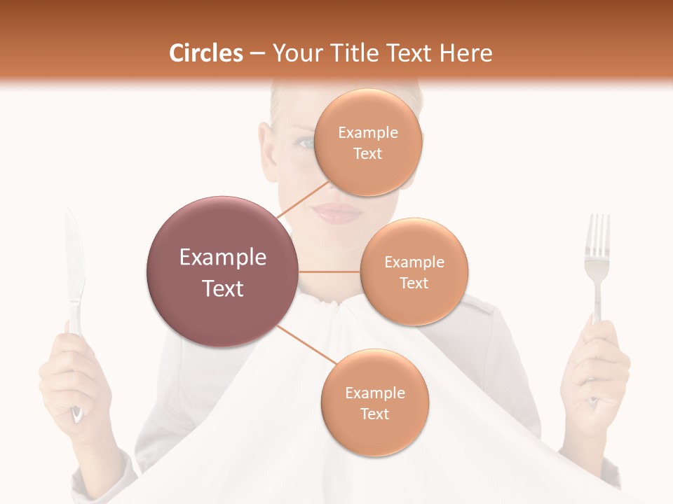 Table Food Blond PowerPoint Template