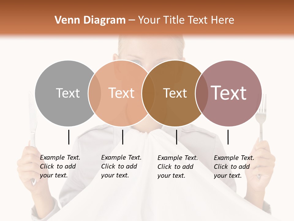 Table Food Blond PowerPoint Template