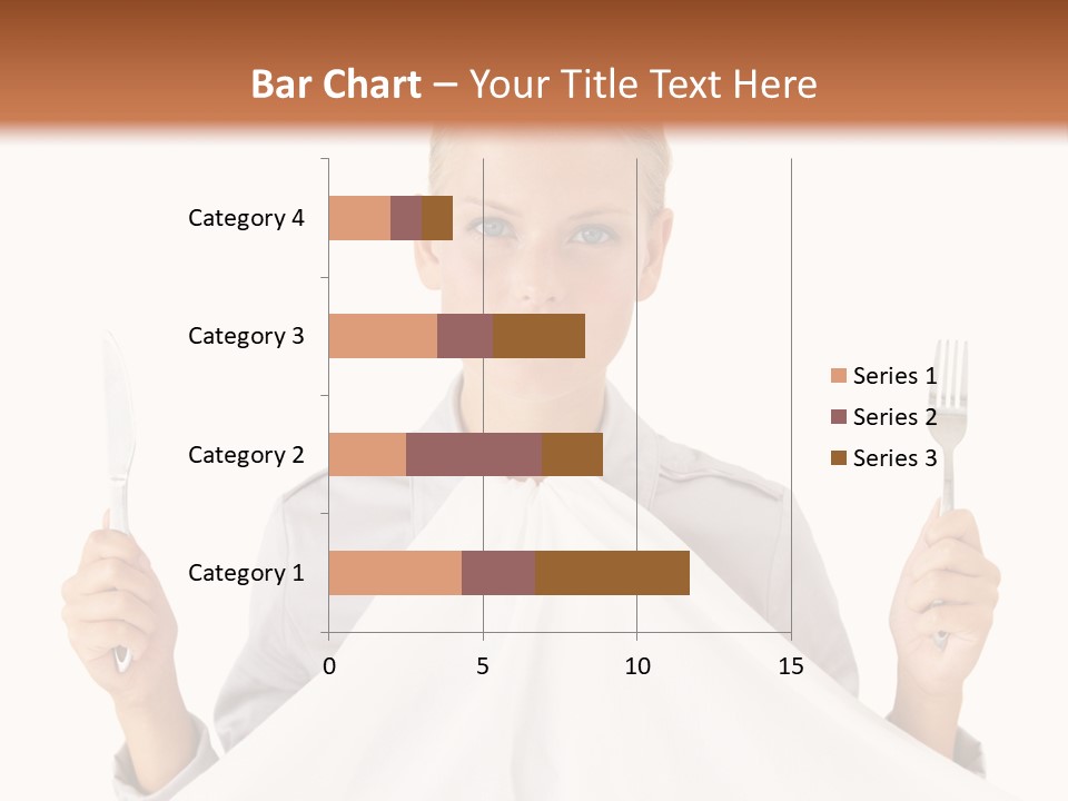 Table Food Blond PowerPoint Template