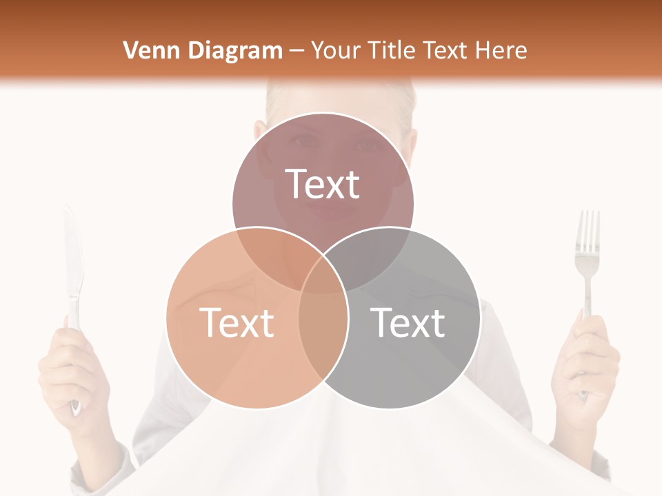 Table Food Blond PowerPoint Template