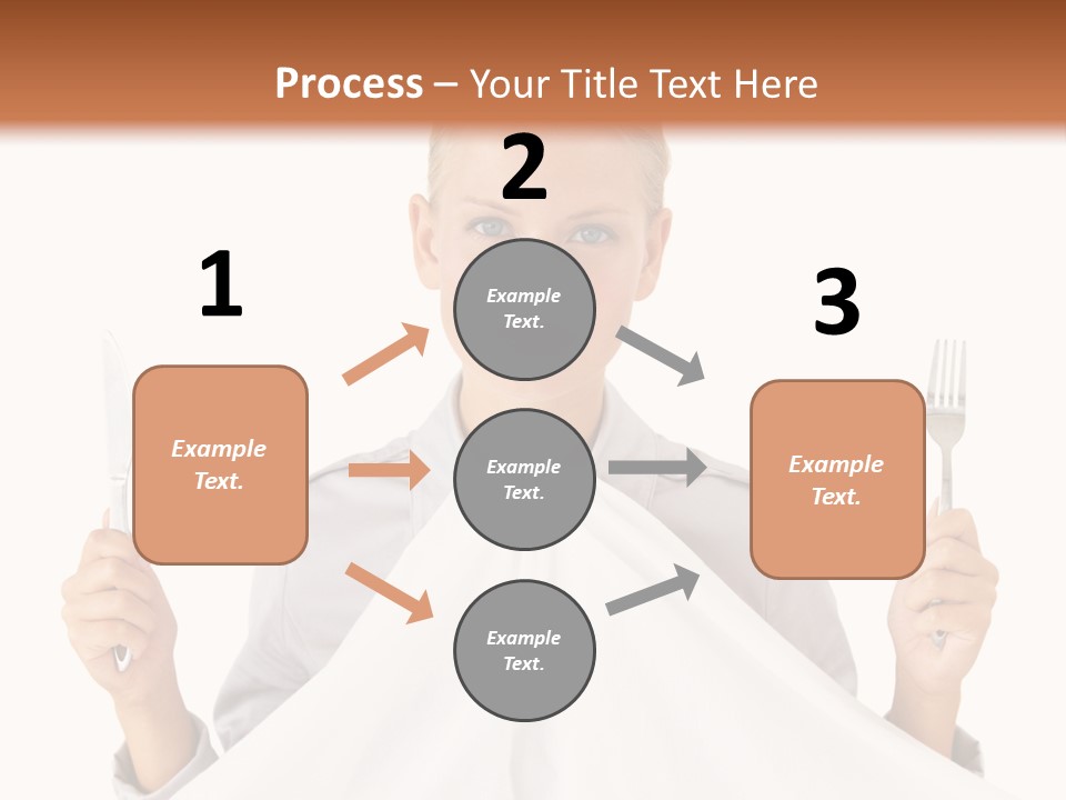 Table Food Blond PowerPoint Template