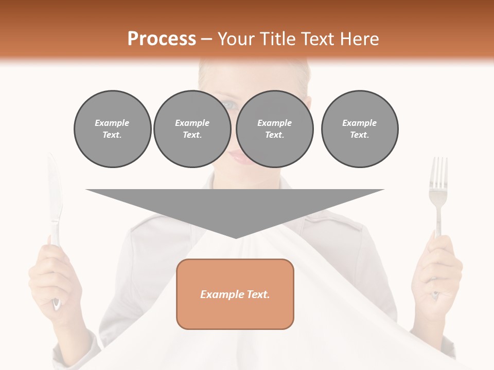 Table Food Blond PowerPoint Template