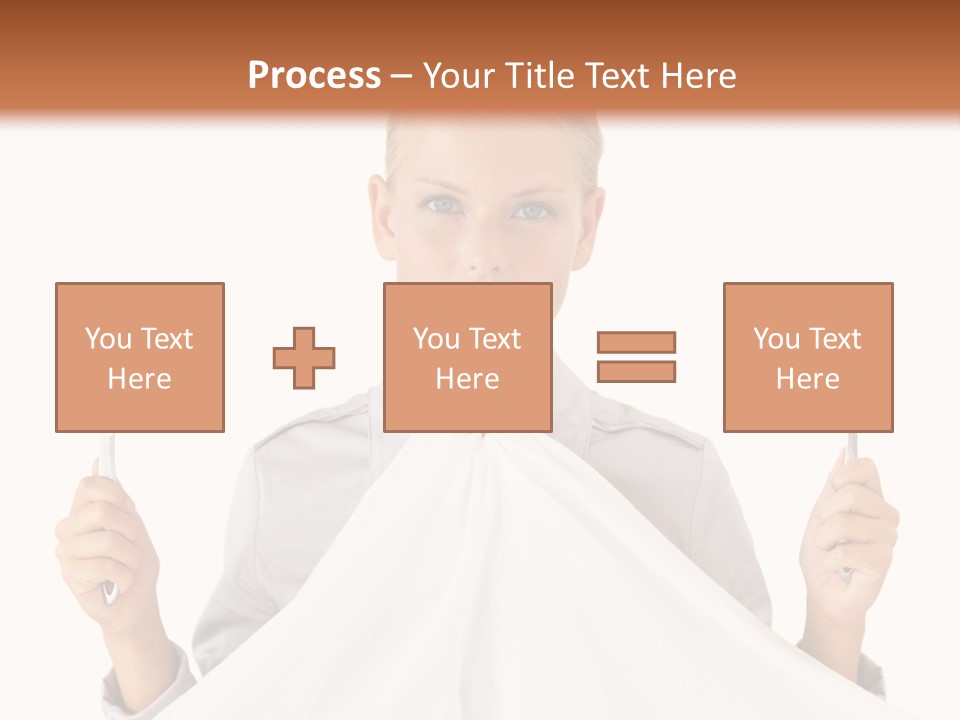 Table Food Blond PowerPoint Template