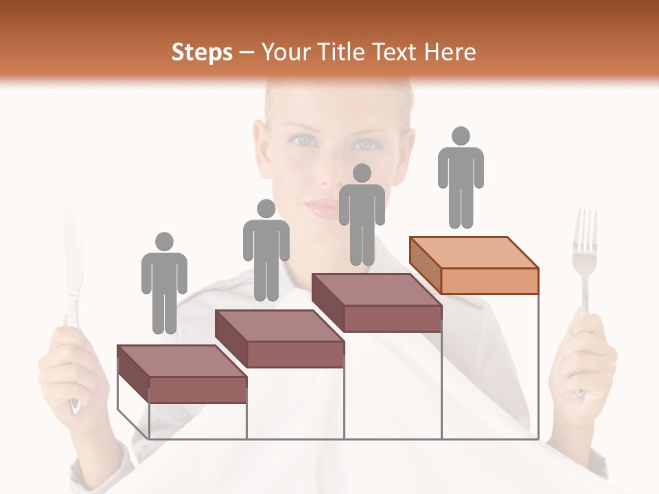 Table Food Blond PowerPoint Template