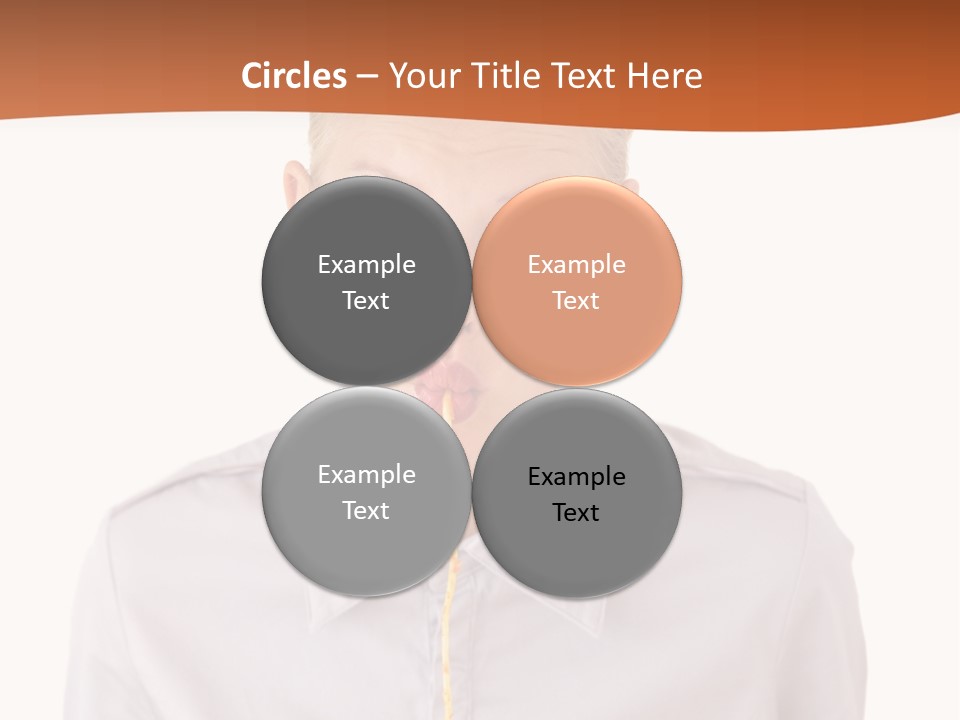 One Woman Only Pasta Eating PowerPoint Template