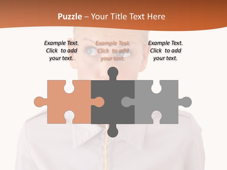 One Woman Only Pasta Eating PowerPoint Template